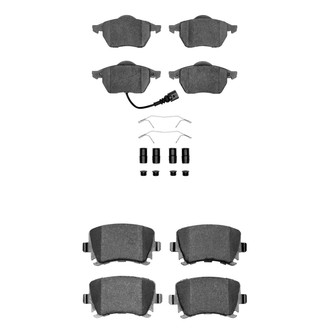 R1 Concepts® - Ceramic Front and Rear Brake Pad Set