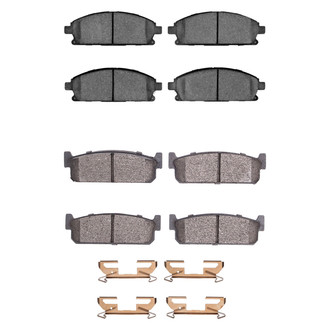 R1 Concepts® - Ceramic Front and Rear Brake Pad Set