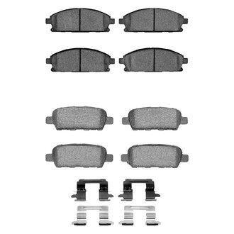 R1 Concepts® - Ceramic Front and Rear Brake Pad Set