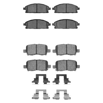 R1 Concepts® - Ceramic Front and Rear Brake Pad Set