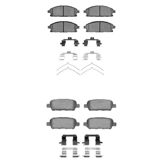R1 Concepts® - Ceramic Front and Rear Brake Pad Set