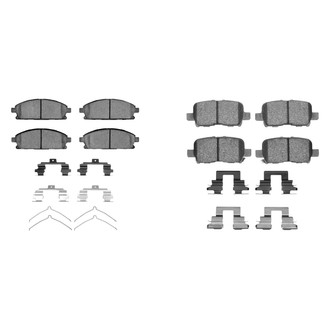R1 Concepts® - Ceramic Front and Rear Brake Pad Set