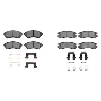 R1 Concepts® - Ceramic Front and Rear Brake Pad Set
