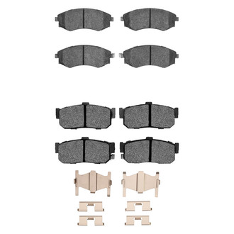 R1 Concepts® - Ceramic Front and Rear Brake Pad Set