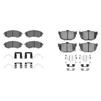 R1 Concepts® - Ceramic Front and Rear Brake Pad Set