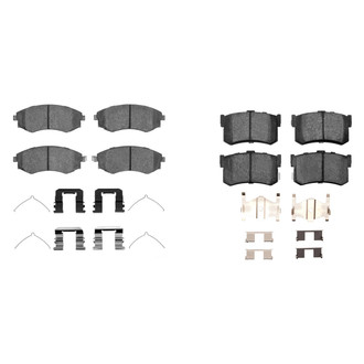R1 Concepts® - Ceramic Front and Rear Brake Pad Set