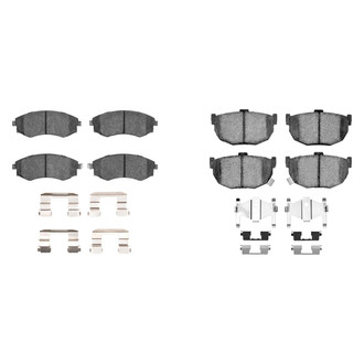 R1 Concepts® - Ceramic Front and Rear Brake Pad Set