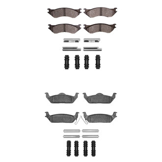 R1 Concepts® - Ceramic Front and Rear Brake Pad Set