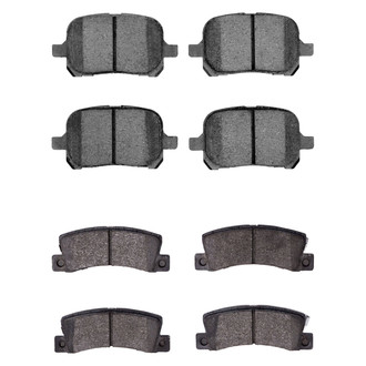 R1 Concepts® - Ceramic Front and Rear Brake Pad Set
