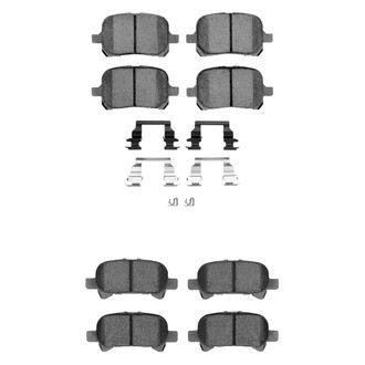 R1 Concepts® - Ceramic Front and Rear Brake Pad Set