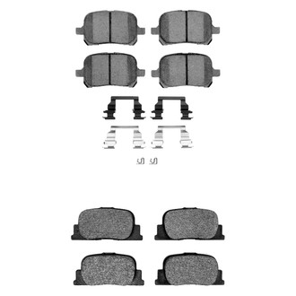 R1 Concepts® - Ceramic Front and Rear Brake Pad Set