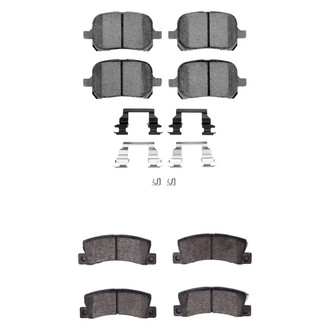 R1 Concepts® - Ceramic Front and Rear Brake Pad Set