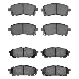 R1 Concepts® - Ceramic Front and Rear Brake Pad Set