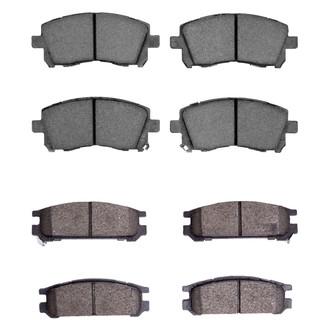 R1 Concepts® - Ceramic Front and Rear Brake Pad Set