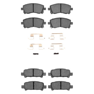 R1 Concepts® - Ceramic Front and Rear Brake Pad Set
