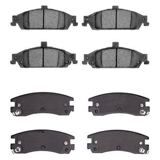 R1 Concepts® - Ceramic Front and Rear Brake Pad Set