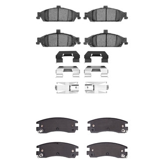 R1 Concepts® - Ceramic Front and Rear Brake Pad Set