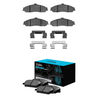 R1 Concepts® - Ceramic Front and Rear Brake Pad Set