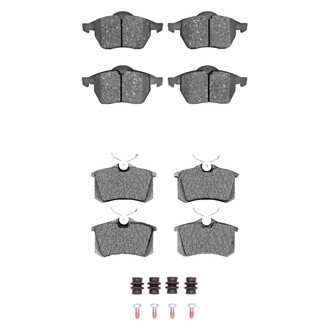 R1 Concepts® - Ceramic Front and Rear Brake Pad Set