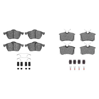 R1 Concepts® - Ceramic Front and Rear Brake Pad Set