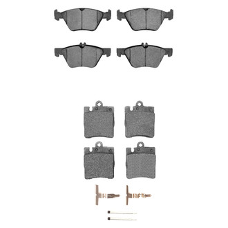 R1 Concepts® - Ceramic Front and Rear Brake Pad Set
