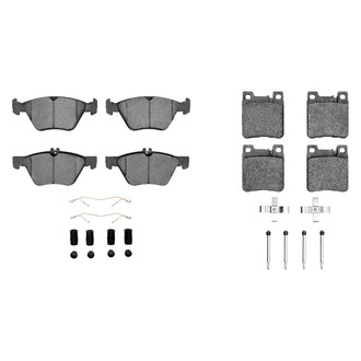 R1 Concepts® - Ceramic Front and Rear Brake Pad Set