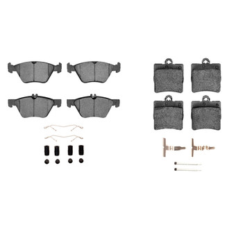 R1 Concepts® - Ceramic Front and Rear Brake Pad Set