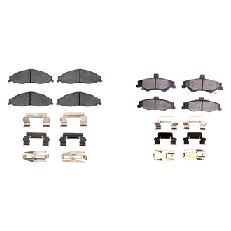 R1 Concepts® - Ceramic Front and Rear Brake Pad Set