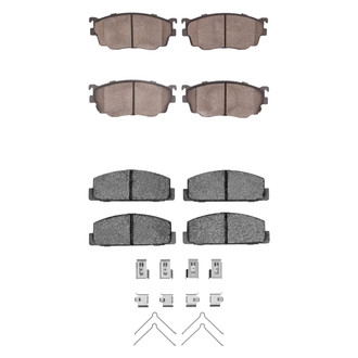 R1 Concepts® - Ceramic Front and Rear Brake Pad Set