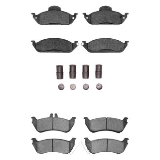R1 Concepts® - Ceramic Front and Rear Brake Pad Set