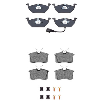 R1 Concepts® - Ceramic Front and Rear Brake Pad Set