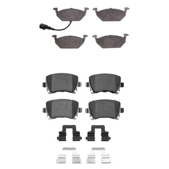 R1 Concepts® - Ceramic Front and Rear Brake Pad Set