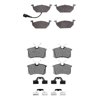 R1 Concepts® - Ceramic Front and Rear Brake Pad Set