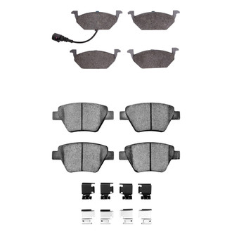 R1 Concepts® - Ceramic Front and Rear Brake Pad Set