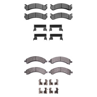 R1 Concepts® - Ceramic Front and Rear Brake Pad Set