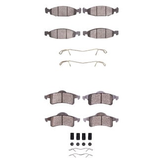 R1 Concepts® - Ceramic Front and Rear Brake Pad Set
