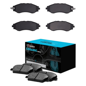 R1 Concepts® - Ceramic Front and Rear Brake Pad Set