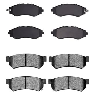 R1 Concepts® - Ceramic Front and Rear Brake Pad Set
