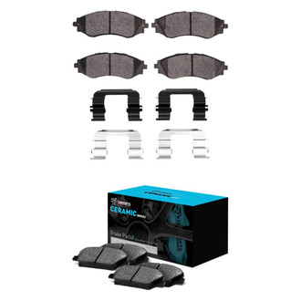 R1 Concepts® - Ceramic Front and Rear Brake Pad Set