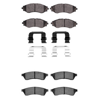R1 Concepts® - Ceramic Front and Rear Brake Pad Set