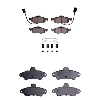 R1 Concepts® - Ceramic Front and Rear Brake Pad Set
