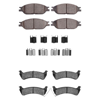 R1 Concepts® - Ceramic Front and Rear Brake Pad Set