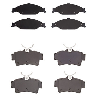 R1 Concepts® - Ceramic Front and Rear Brake Pad Set