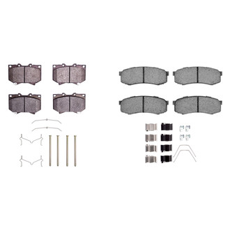 R1 Concepts® - Ceramic Front and Rear Brake Pad Set