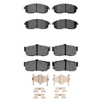 R1 Concepts® - Ceramic Front and Rear Brake Pad Set