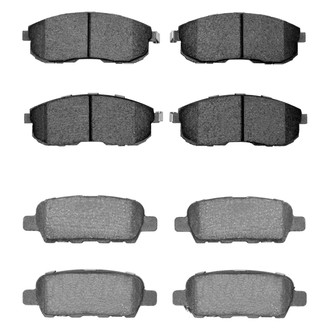 R1 Concepts® - Ceramic Front and Rear Brake Pad Set