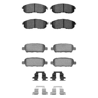 R1 Concepts® - Ceramic Front and Rear Brake Pad Set