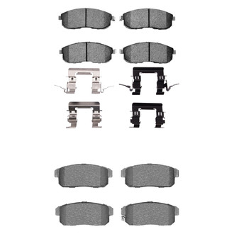 R1 Concepts® - Ceramic Front and Rear Brake Pad Set