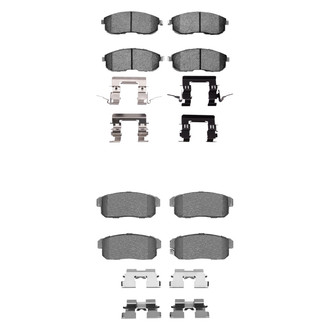 R1 Concepts® - Ceramic Front and Rear Brake Pad Set