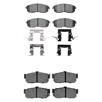 R1 Concepts® - Ceramic Front and Rear Brake Pad Set
